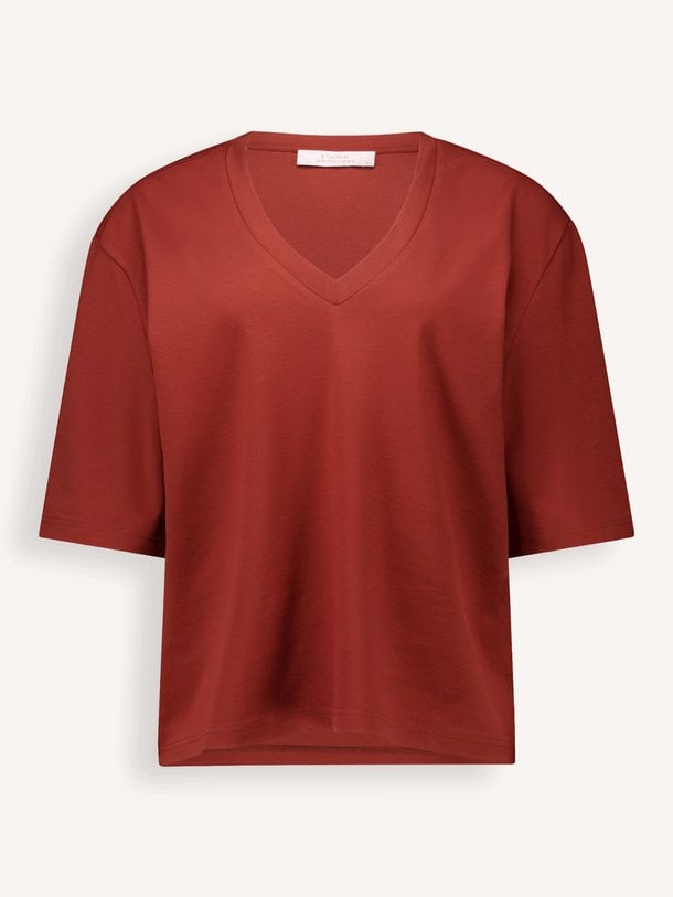Fiore vneck t-shirt Fiore, viscosemix T-shirt