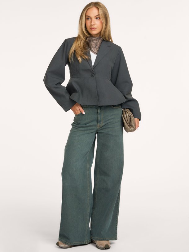 MWEvie Shaped Blazer Evie, viscosemix getailleerde blazer