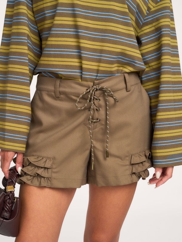 LOUA-SH Loua, geweven short