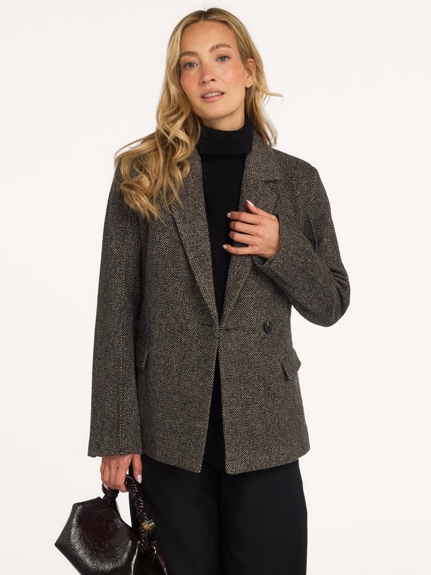 Emi New Fitted Blazer Emi, wolmix blazer