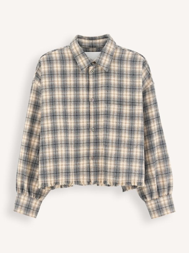 BW262421 Jonnie, katoenen geruite blouse