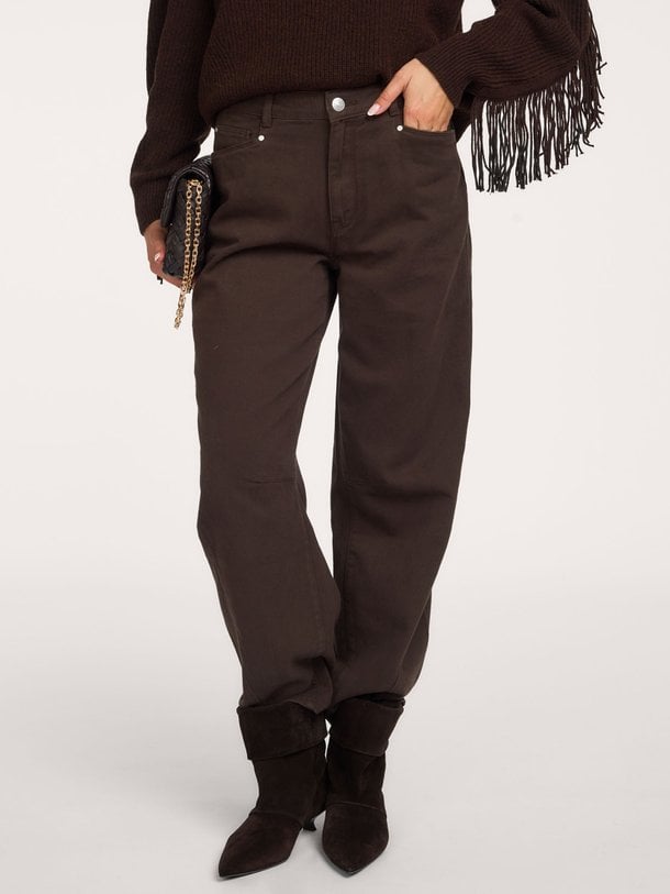 Brave barrel leg jeans Brave, high waist barrel fit jeans