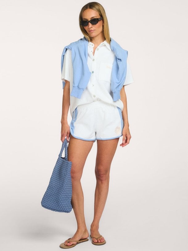 Mistral 3080638003090 online kopen | Orangebag Shop de Mistral witte blouse met korte mouwen bij Orangebag. Een luchtig item met een sportieve vibe, perfect voor zonnige dagen.