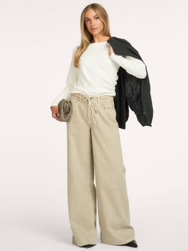 MWHelle Asymmetric Blouse Helle, modalmix top