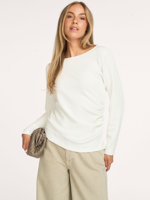 MWHelle Asymmetric Blouse Helle, modalmix top