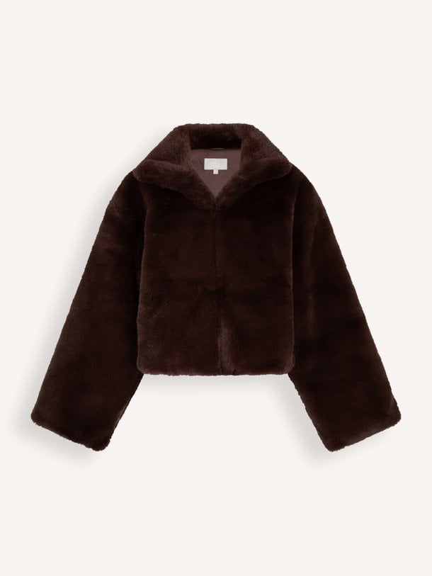 Bobbie Faux Fur Jacket Bobbie, fake fur jas
