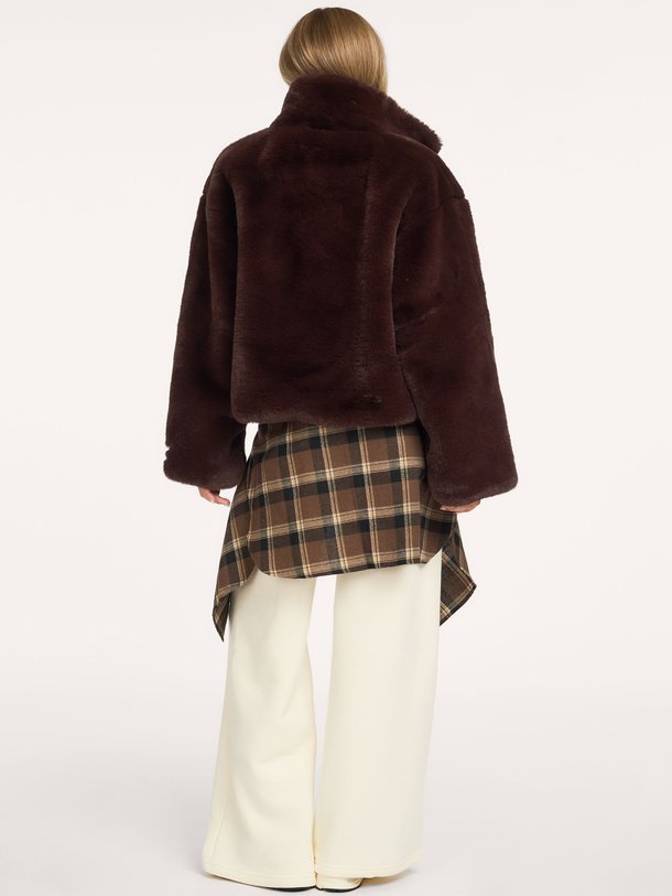 Bobbie Faux Fur Jacket Bobbie, fake fur jas