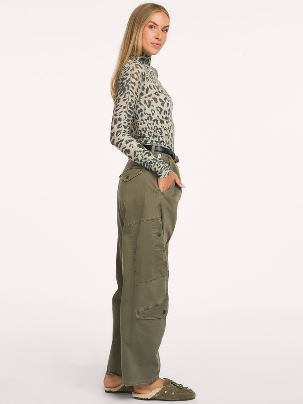 FLAWY62 T1797 Falwy, katoenmix leopard longsleeve