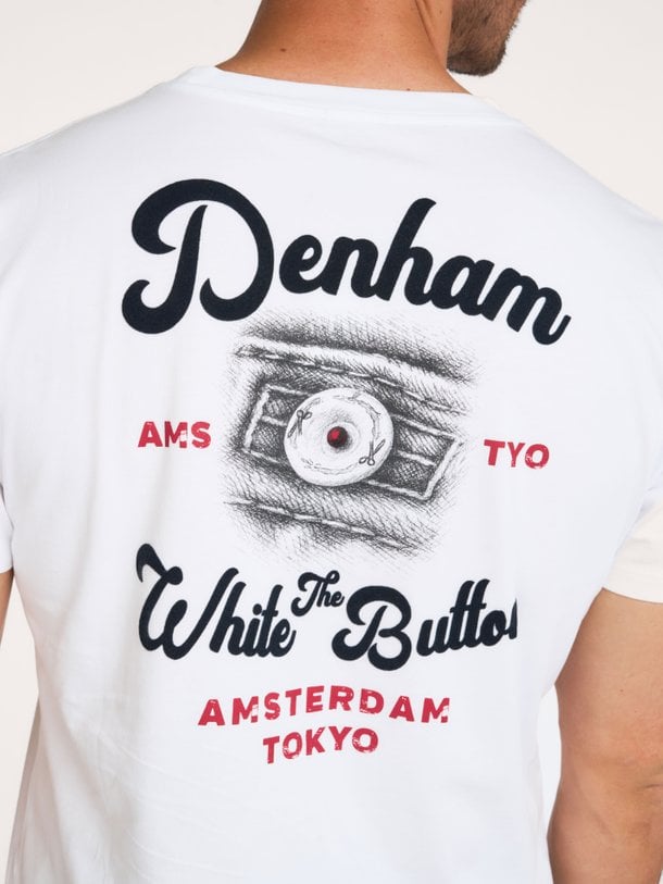 Button, katoenen T-shirt met print
