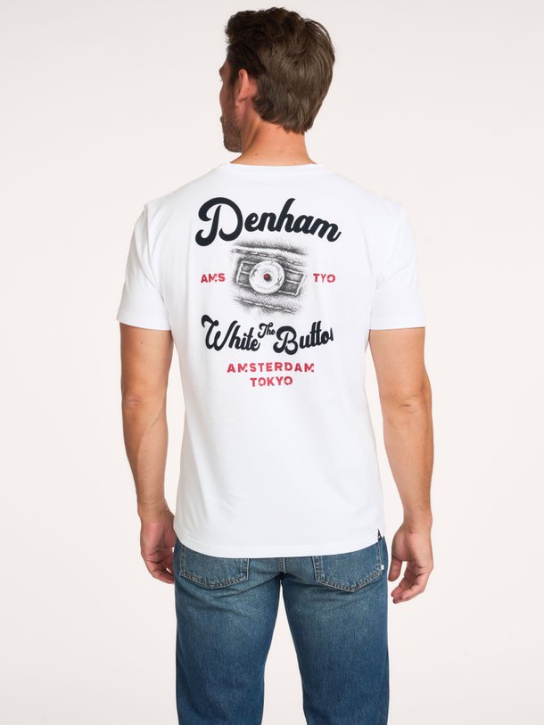 Button, katoenen T-shirt met print