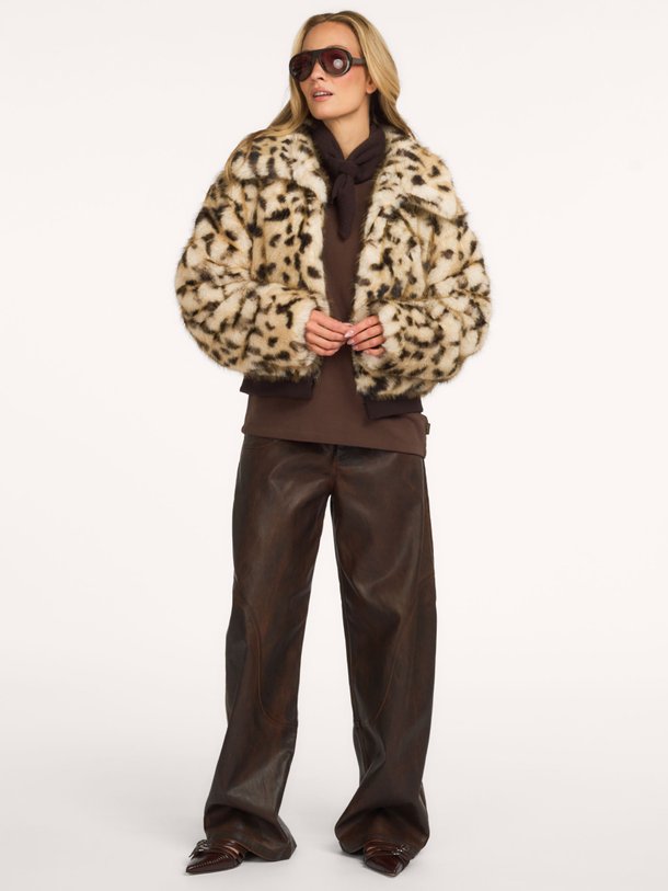 STACY-JA Stacy, fake fur jas