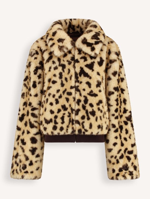 STACY-JA Stacy, fake fur jas