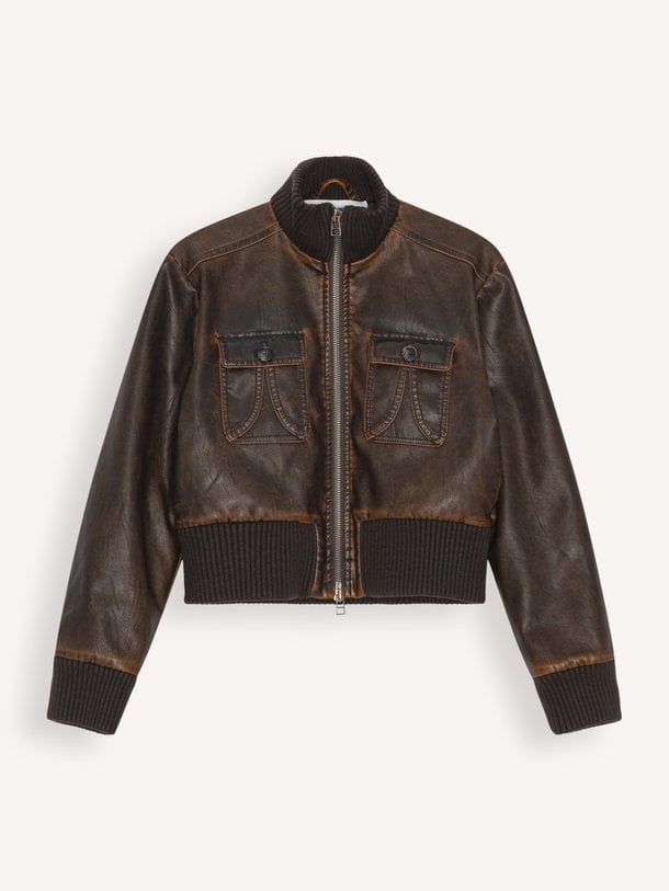 Bailey, leatherlook jack