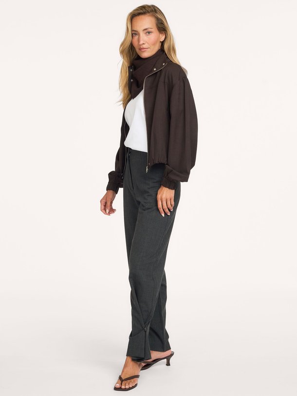 Anjou Trousers Anjou, viscosemix barrel fit broek