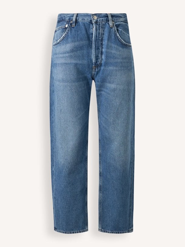 miro 27.5 Miro, mid waist barrel fit non-stretch jeans