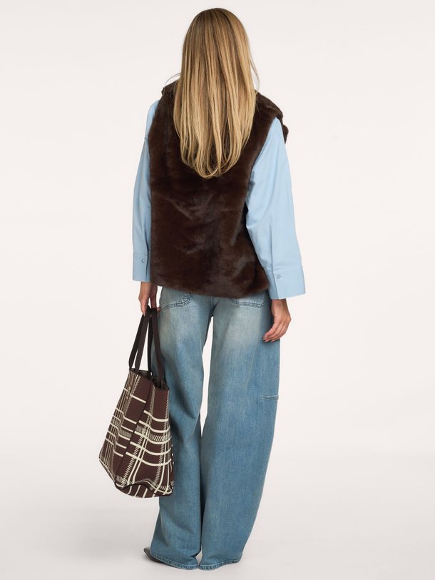 Ilona faux fur gilet Ilona, fake fur gilet