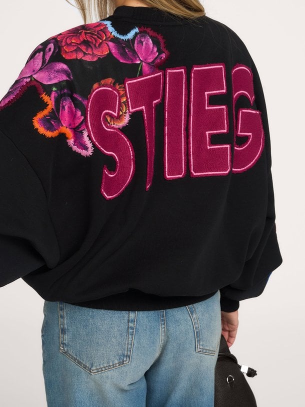 Nero Oversized Sweater Nero, katoenmix oversized sweater