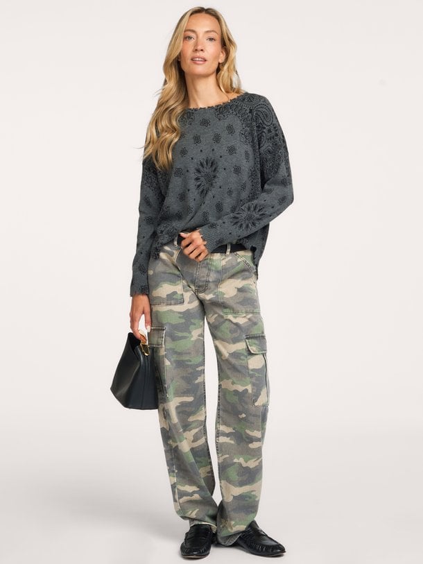 MELA BANDANA BICO Mela Bandana Bico, cashmere trui