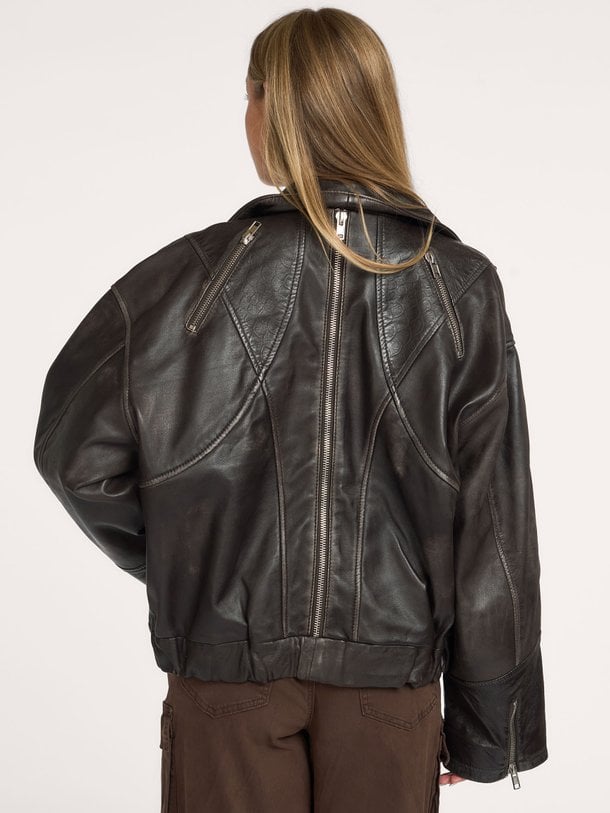 Carmen Leather Jacket Carmen, lederen jack
