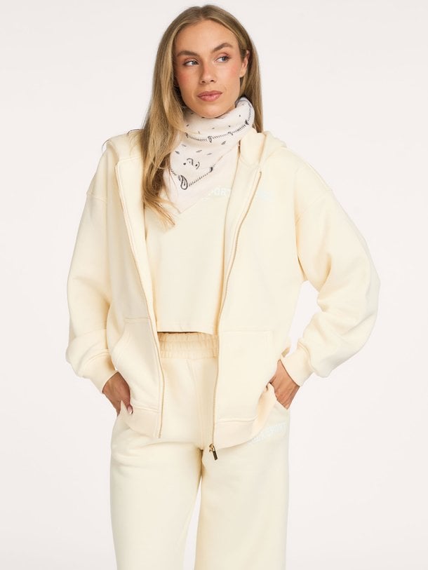 Stella Zip Hoodie Stella, katoenmix vest