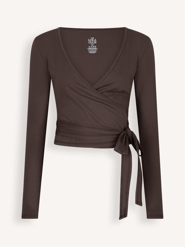 Bruna Wrap Top Bruna, jersey wrap sporttop
