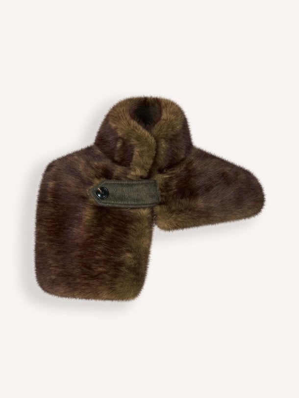 Agola, fake fur sjaal