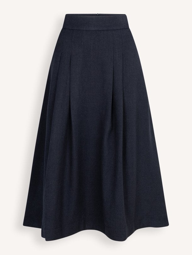 POLESS medium long skirt Poless, viscosemix rok