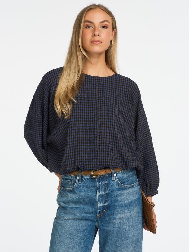 gaya blouse Gaya, viscosemix geruite top