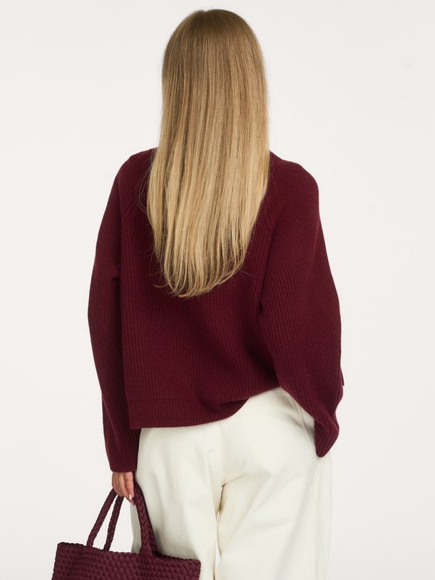 DOROU K1765U Dorou, merino wollen trui