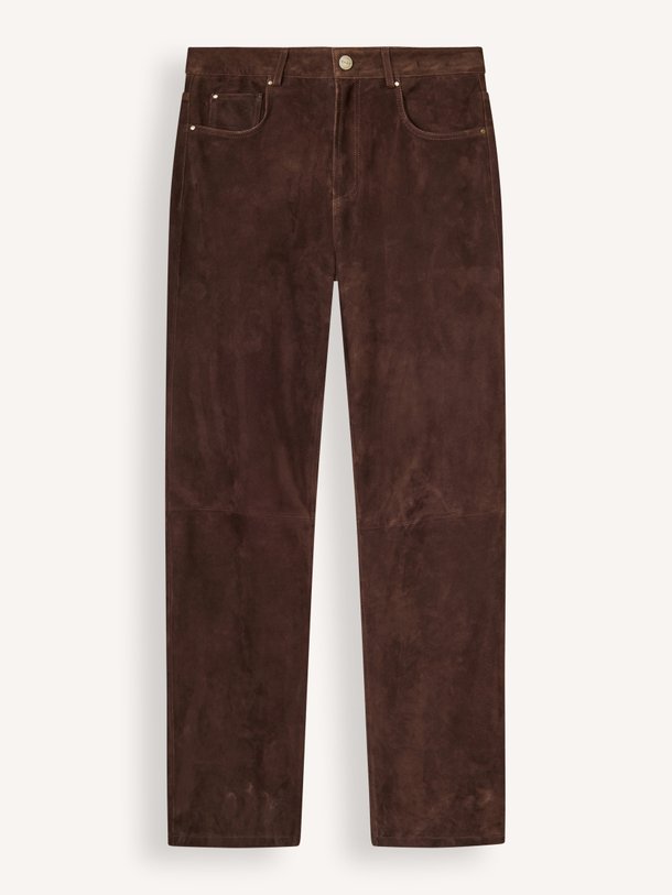 JEAN Goat Suede Sturdy Jean, suède broek