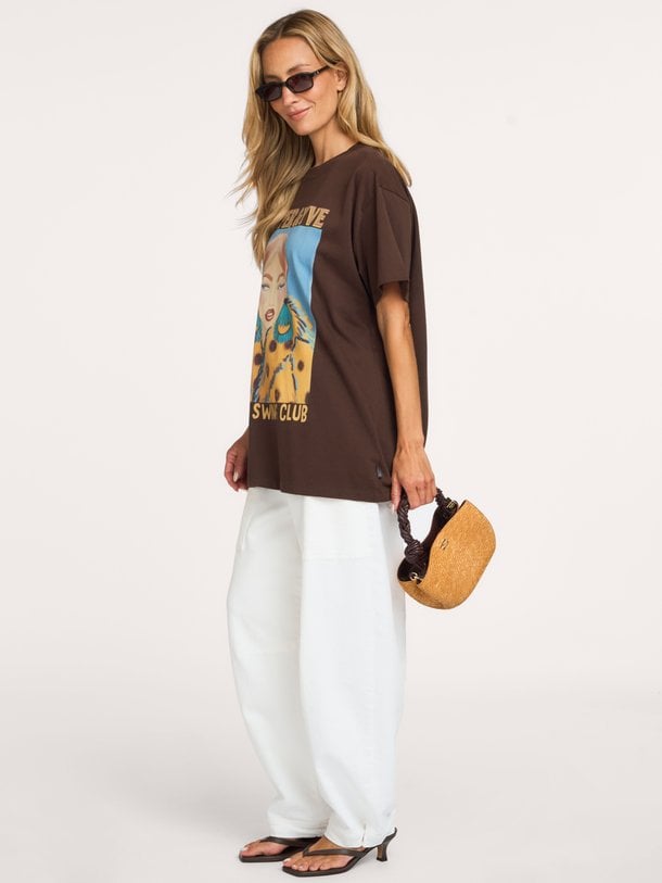 MOODY-SS Moody, katoenen T-shirt met print