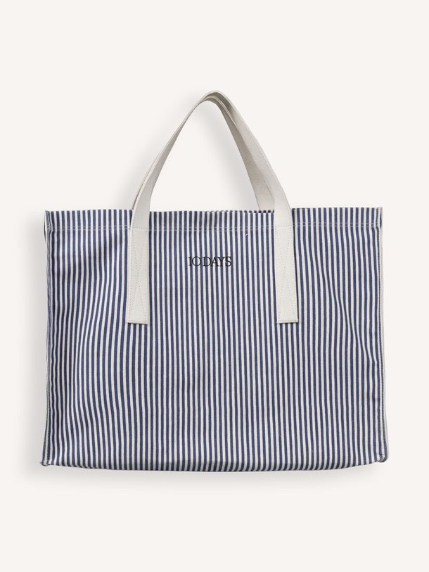 canvas shopper stripes Katoenen shopper