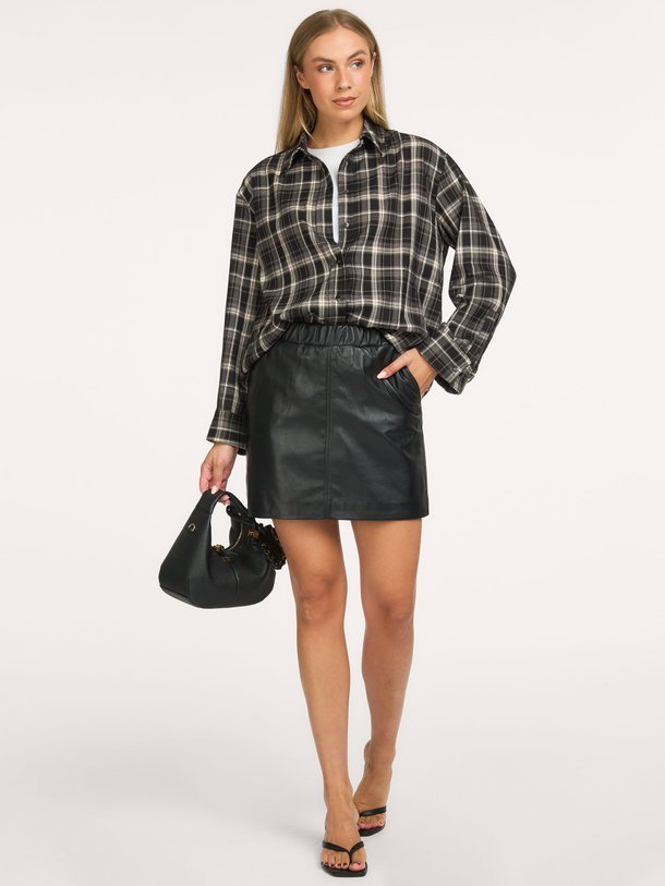 SAIDY Sheep Soft Waxed Saidy, lederen rok