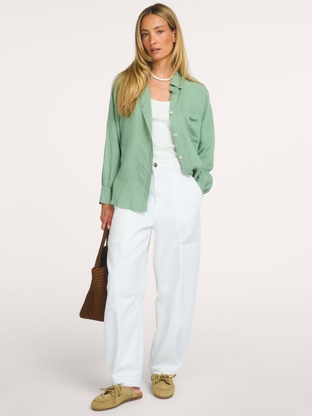 3080638003081 Melanie, viscose/linnenmix blouse