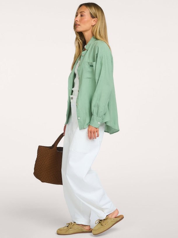 3080638003081 Melanie, viscose/linnenmix blouse
