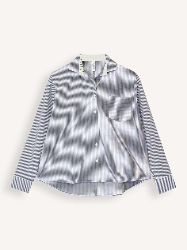 shirt stripes Organic cottonmix blouse