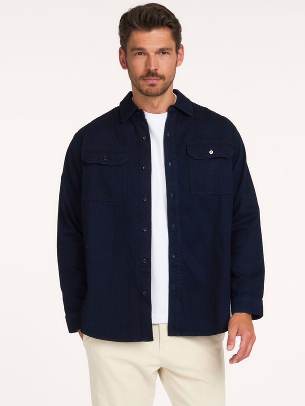 CLASSIC OVERSHIRT Denim overshirt