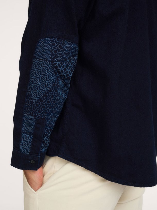 Denim overshirt