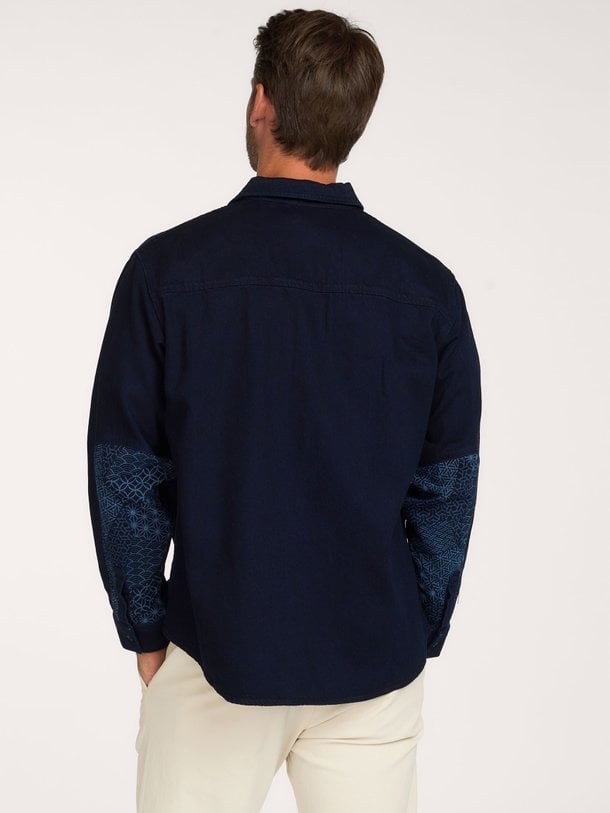 Denim overshirt