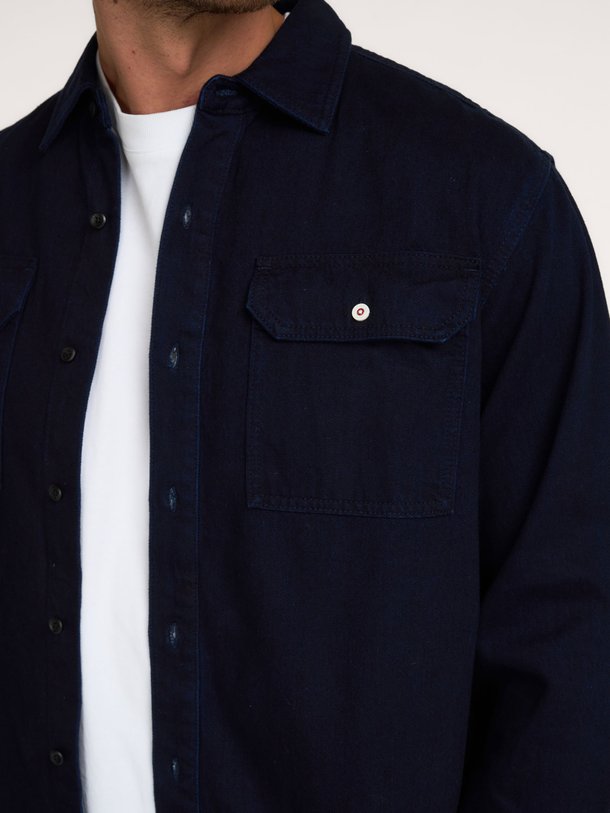 CLASSIC OVERSHIRT Denim overshirt