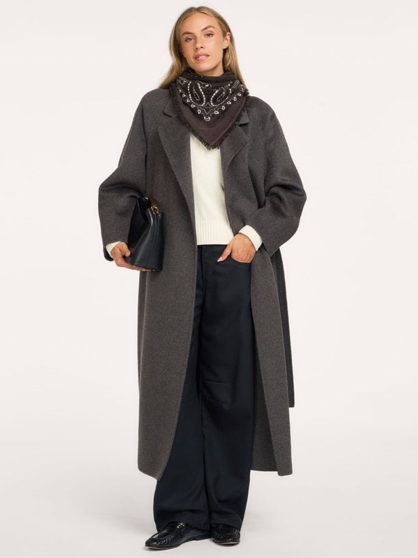NOUK Hairy Wool Nouk, wolmix mantel