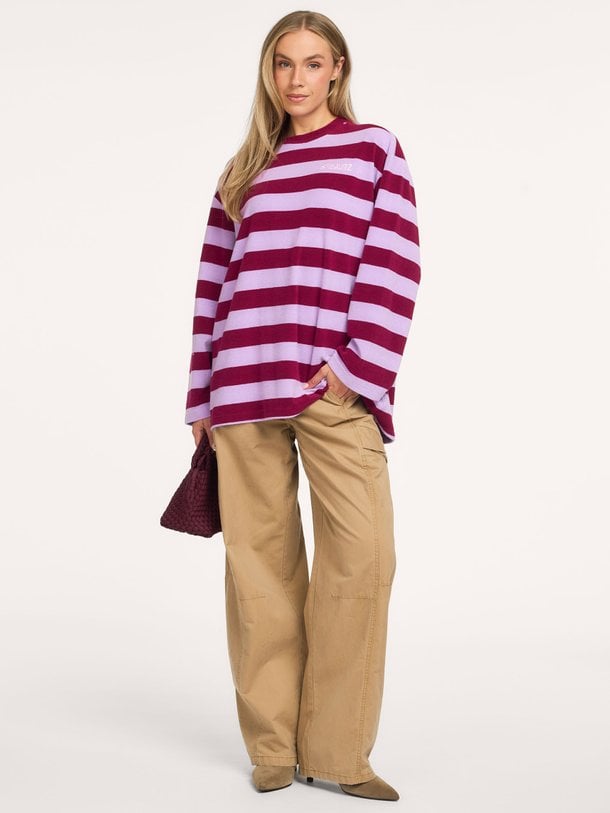 Sellie Terry Skate Longsleeve Sellie, katoenmix badstof longsleeve
