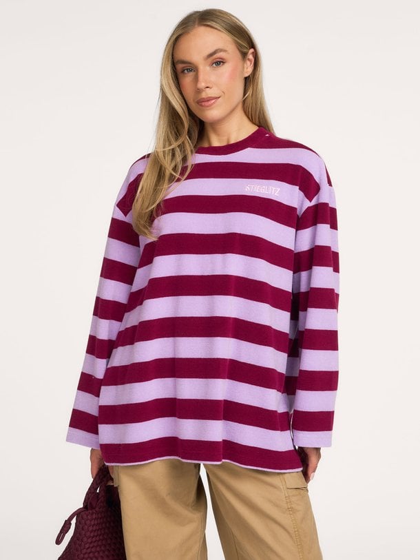 Sellie Terry Skate Longsleeve Sellie, katoenmix badstof longsleeve