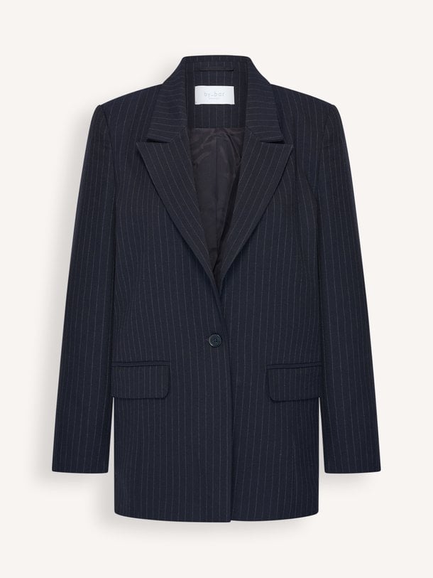 nes pinstripe blazer Nes, viscosemix krijtstreep blazer