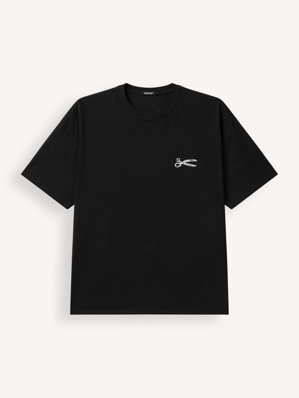 Stencil, katoenen T-shirt