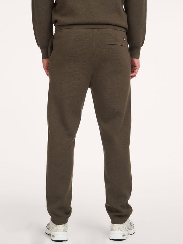 CAIDEN Caiden, merino wol/katoenmix broek