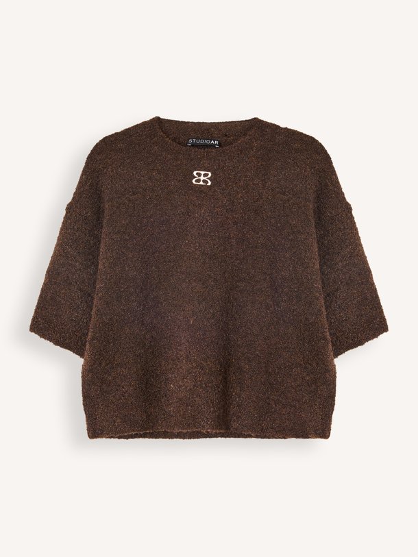 JESSICA Boucle Knit Jessica, wolmix boucle trui