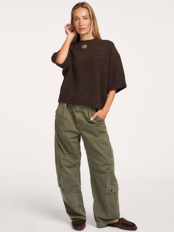 JESSICA Boucle Knit Jessica, wolmix boucle trui