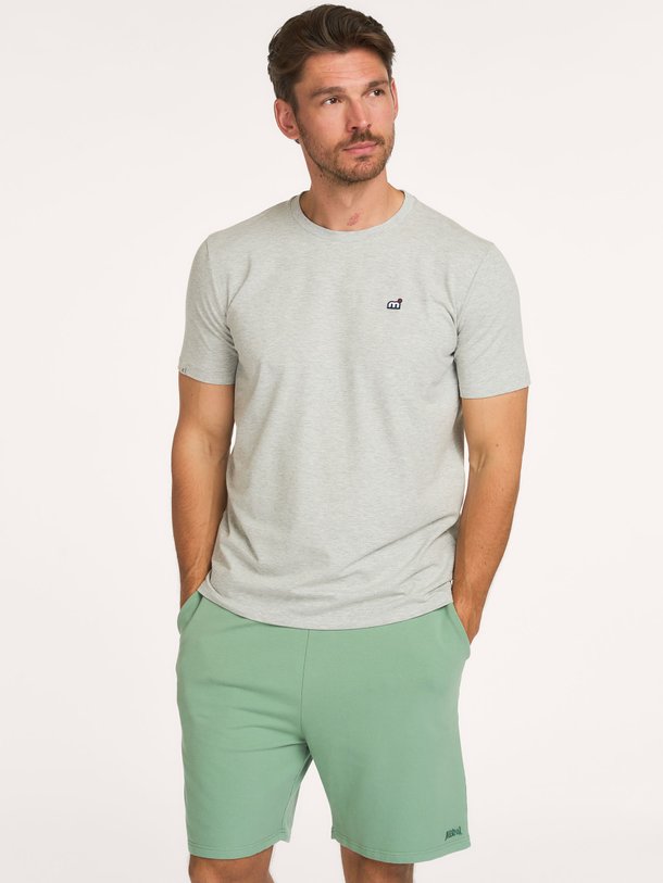 Katoenmix T-shirt met logo