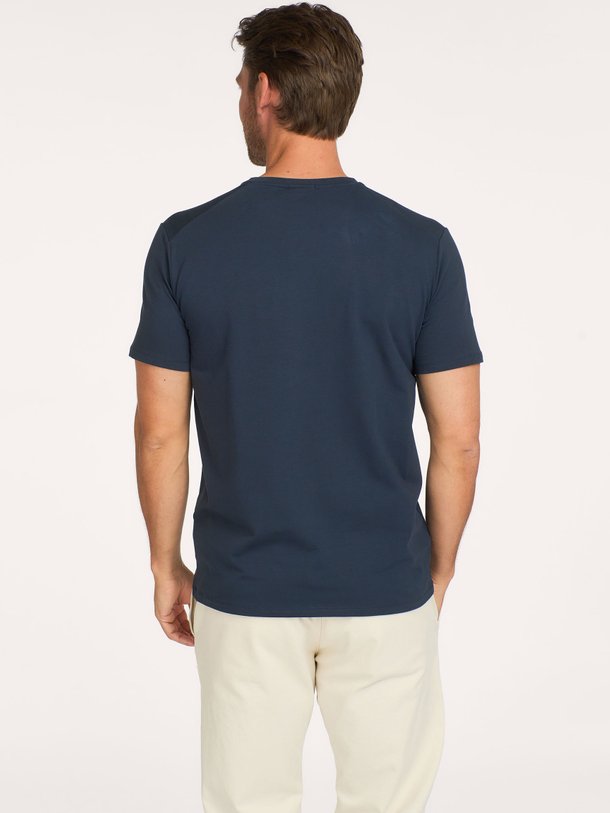Katoenmix T-shirt met logo